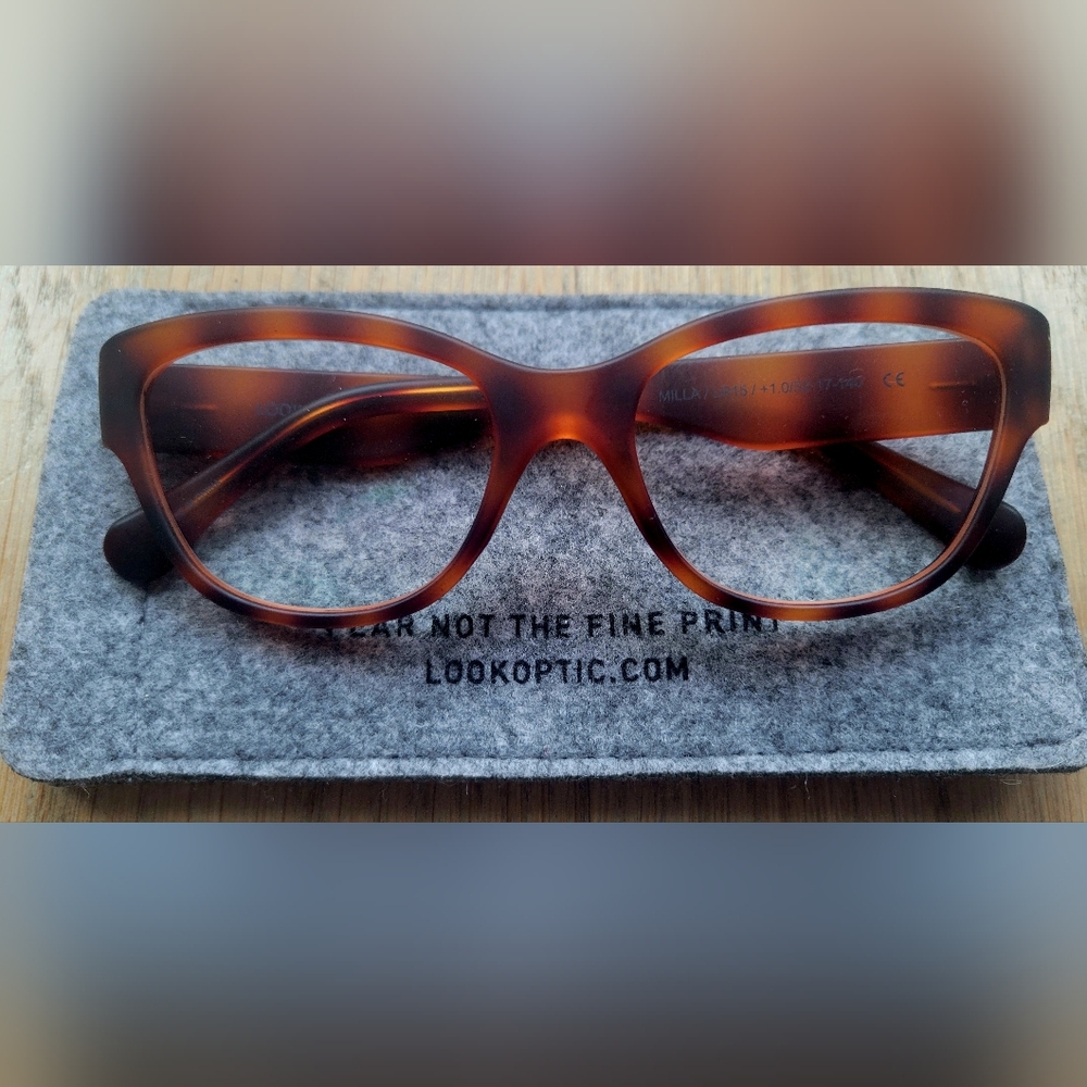 LOOK OPTIC Milla Readers +1.00 Tortoise